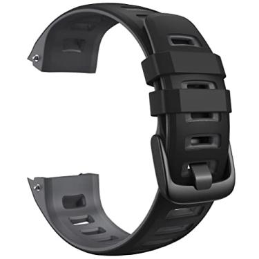 Imagem de ANZOAT Pulseiras de silicone para relógio inteligente Garmin Instinct 22mm pulseira de substituição instinto/esportes/maré/solar (cor: cor D, tamanho: para instinct esportes)