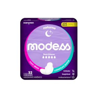 Imagem de Absorvente Modess Noturno Com Abas 32 unidades