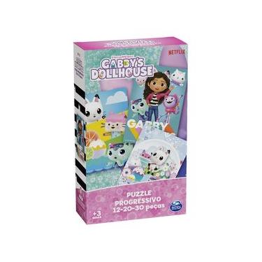 Imagem de Quebra-cabeça Progressivo Gabby's Dollhouse
