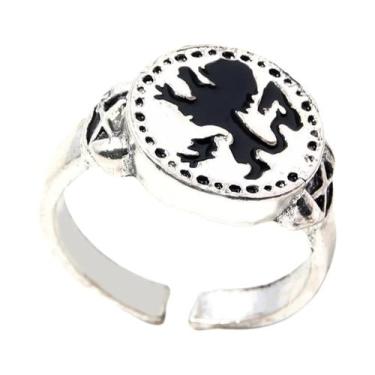 Imagem de Anel Ajustável De Pedra Preciosa Crisântemo De Dark Souls Para Mulhere