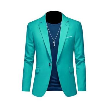 Imagem de Blazer Casual De Alta Qualidade Para Homens, Terno De Casamento Para N