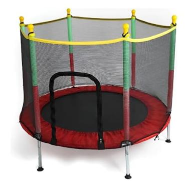 Imagem de Cama elástica infantil, tapete de salto para parque infantil de 1,40 metros