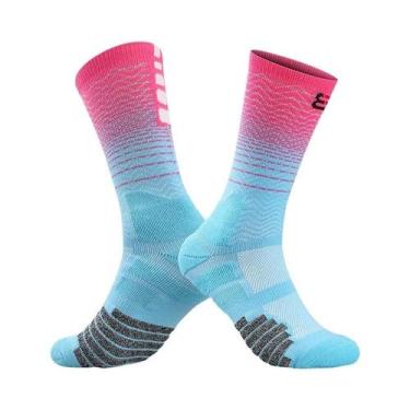 Imagem de Meias De Compressão Pretas Para Homens, Respirável, Longas, Para Camin