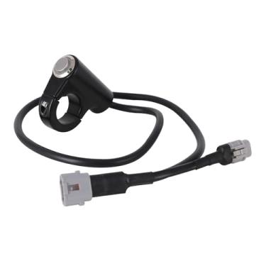 Imagem de harayaa Interruptor de farol de motocicleta, interruptor liga/desliga para motocross elétrica, acessórios de substituição confiáveis ​​e práticos