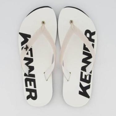 Imagem de Chinelo Kenner RED Branco e Preto-Unissex