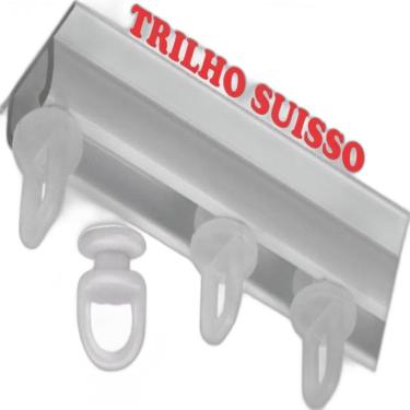 Imagem de Cortina 3 Mts Sala Quarto Escritório Blackout Trilho Suisso