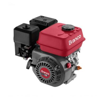 Imagem de Motor Gasolina 7,0cv Eixo H P. Manual B4t-7.0h Branco