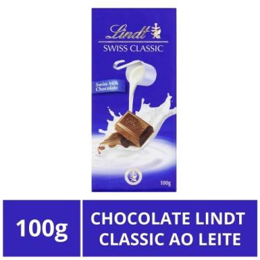 Imagem de Chocolate Lindt Classic, Ao Leite, Barra de 100g