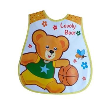 Imagem de Babador Avental Plástico Forte Impermeável Bebe Alimentação - Purus Ut