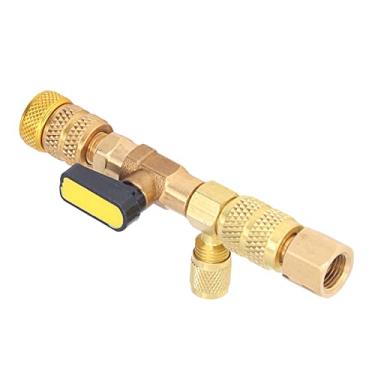 Imagem de Cryfokt Ferramenta de Instalação do Removedor de Núcleo de Válvula para Reparo de Linha A/C de Refrigeração, Material de Cobre de Aço Inoxidável Durável, Aplicável para Ar Condicionado R22 R12 R134