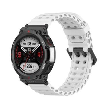 Imagem de Pulseira Esportiva De Silicone Elástico Bicolor Respirável Para Amazfi