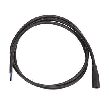 Imagem de CUOFYUNL Cabo de extensão fêmea de 3 pinos para bicicleta, desempenho estável 2A 250V cabo de bateria de lítio para bicicleta para modificação de bicicleta