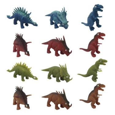 Imagem de Brinquedo Sortido Dinostika Jurassic Fun Dinossauro que Estica Atóxico