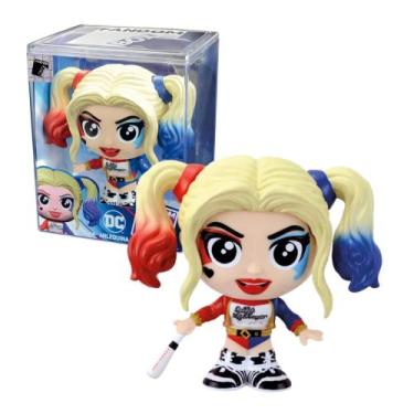 Imagem de Fandom Box Arlequina - Liga da Justiça - Boneco Colecionável Vinil Ató