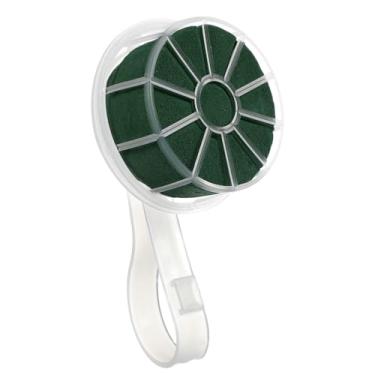 Imagem de Suporte de buquê de casamento grande alça floral com lama para arranjos de flores portáteis de noiva Suporte de espuma resistente para decoração de casamento de flores frescas e artificiais