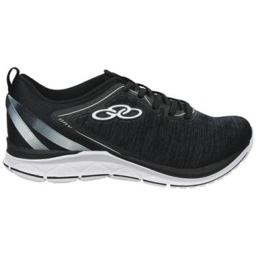 Imagem de Tênis Olympikus Day Feminino Com Feetpad Evasense -, 40, Preto
