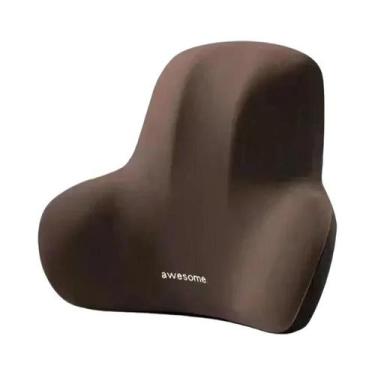 Imagem de Almofada Lombar De Espuma Viscoelástica Para Alívio Da Dor Em Carros, 