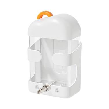 Imagem de Dispensador de água para gaiola de pássaros - bebedor automático de canário de 250 ml, dispensador de água de conure - para papagaios, canários, conures, beija-flores, alimentação