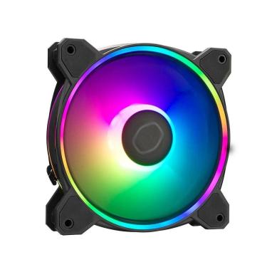 Imagem de Fan-cooler Para Gabinete Masterfan Mf120 Halo 2 Rgb...