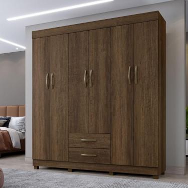 Imagem de Roupeiro Copacabana Com 6 Portas S/espelho Benetil Móveis