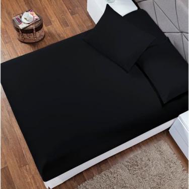 Imagem de Jogo de Lençol King Size 3 Peças Soft Cama Fronha e Lençol Elástico - 