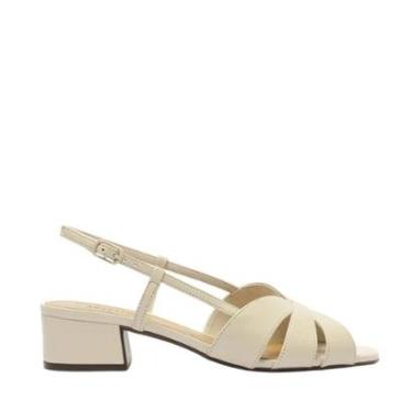 Imagem de Sandália Anacapri Salto Bloco Gáspea Recortes-Feminino