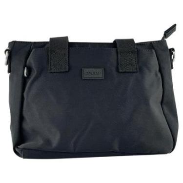 Imagem de Bolsa Média Focus Feminina Em Tecido Com Alça Regulável-Feminino