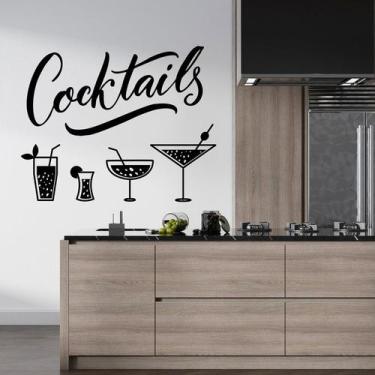Imagem de Adesivo de parede  cocktails, drink, bar e bebidas - Ambiente dekorado