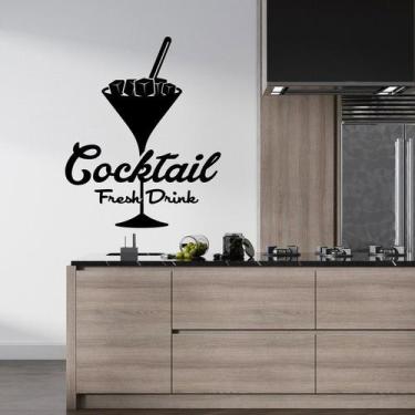 Imagem de Adesivo de parede  cocktails, drink, bar e bebidas - Ambiente dekorado
