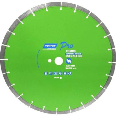 Imagem de Disco Diamantado 350 Mm, Segmentado, Para Asfalto E Concreto, Pro Combo, Norton Ostenvonder