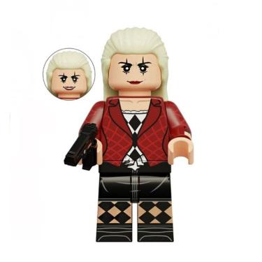 Imagem de Boneco Super Heroi Vilão Hq Bloco De Montar