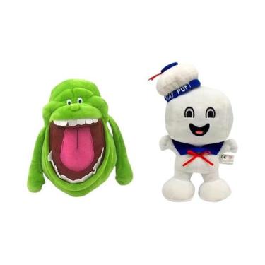 Imagem de Brinquedo De Pelúcia Ghostbusters Marshmallow Man Slimer Stay Puft De 