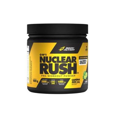 Imagem de Pré-treino Nuclear Rush Bodyaction 100g - Suplemento Alimentar em Pó, 