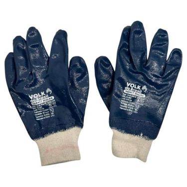 Imagem de Luva Nitrílica com Punho de Tecido EG - VOLKNIT VOLK