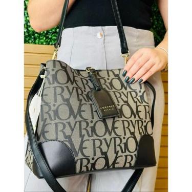 Imagem de Bolsa de ombro e transversal média trabalho dia a dia feminina Veryrio