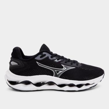 Imagem de Tênis Mizuno Wave Legend 5 Masculino, Preto, 36