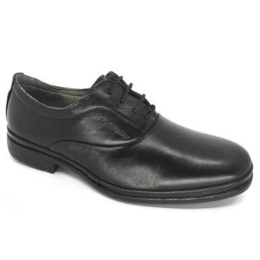 Imagem de Sapato Social Masculino Conforto Couro Leveterapia Oxford 46705-Masculino