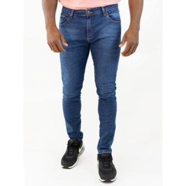 Imagem de Calça Tradicional Masculina Skinny Jeans Elastano Anticorpus-Masculino