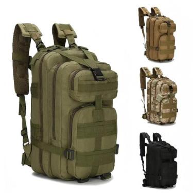 Imagem de Mochila Tática Camping Militar 50 Litros Resistente A Água W03 Bosco.L