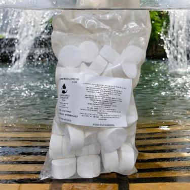Imagem de Hydrocloro 90 - Pastilhas De Cloro 20gr. Embalagem De 1kg