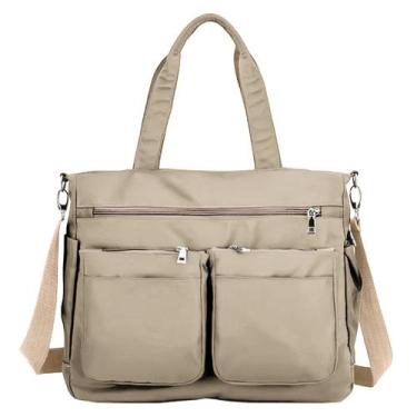 Imagem de Bolsa Feminina De Ombro Grande Sacola Moda Trabalho Passeio Esporte - 