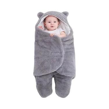 Imagem de Saco De Dormir De Flanela Para Bebês Recém-Nascidos, Macio E Aconchega