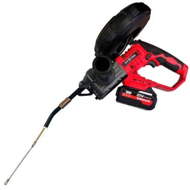 Imagem de Passa Fio a bateria 21V 30 metros Brushless com 2 baterias - SGT-8650 