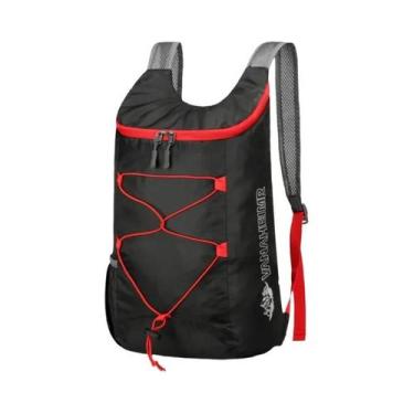 Imagem de Mochila Esportiva Multifuncional Dobrável Impermeável Leve Para Homens