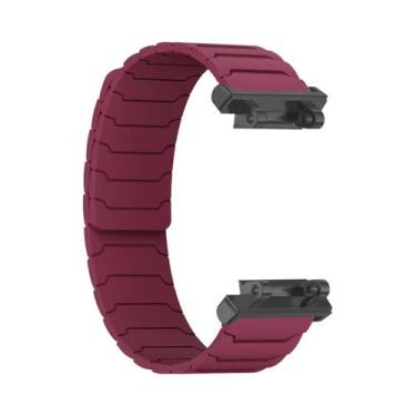 Imagem de Pulseira Magnética De Silicone Para Huami Amazfit T-Rex 3/2, Bracelete
