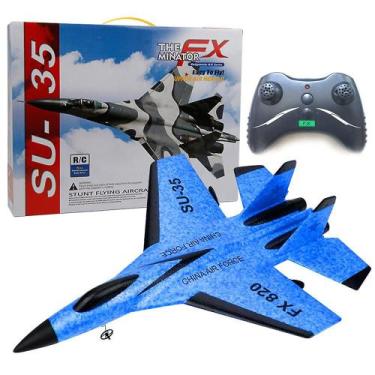 Imagem de Avião de combate de asa fixa Rc Plane Flying Glider 2,4 g El - Gloome 