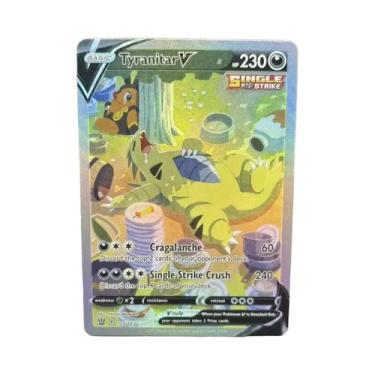 Imagem de Cartas PTCG Psyduck Salamence Crobat Mewtwo DIY EN - Jogo Clássico Fei