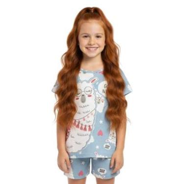 Imagem de Pijama Juvenil Menina Brilha no Escuro Kyly-Feminino