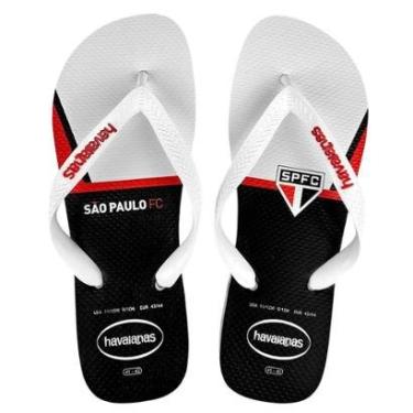 Imagem de Chinelo Havaianas São Paulo Top Times Futebol Original-Unissex
