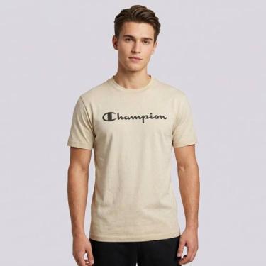 Imagem de Camiseta Champion Athletic MC Stone Script Marrom, M
